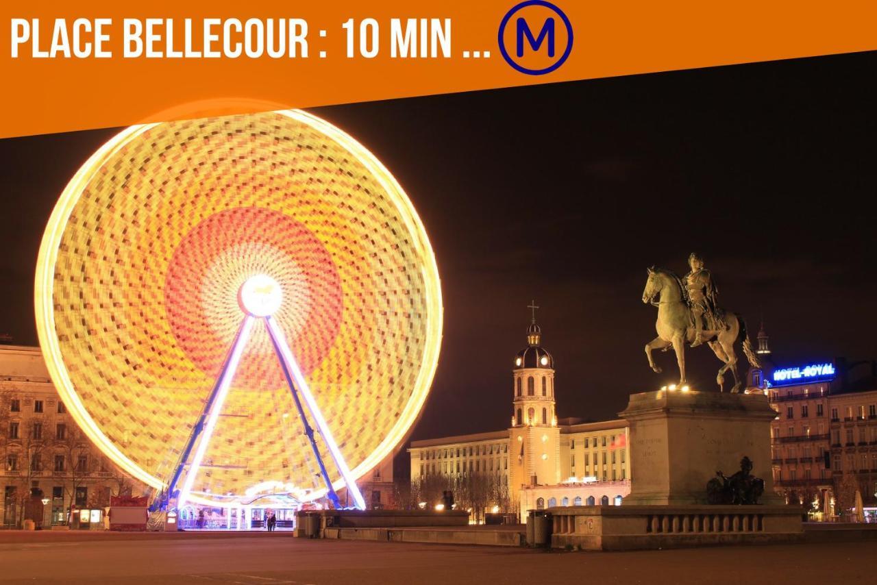 Le 9Eme- Metro Valmy-Homalyon Lião Exterior foto